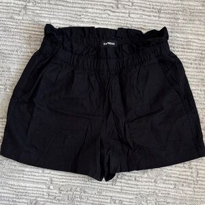 Express Women's High Waist Black Shorts